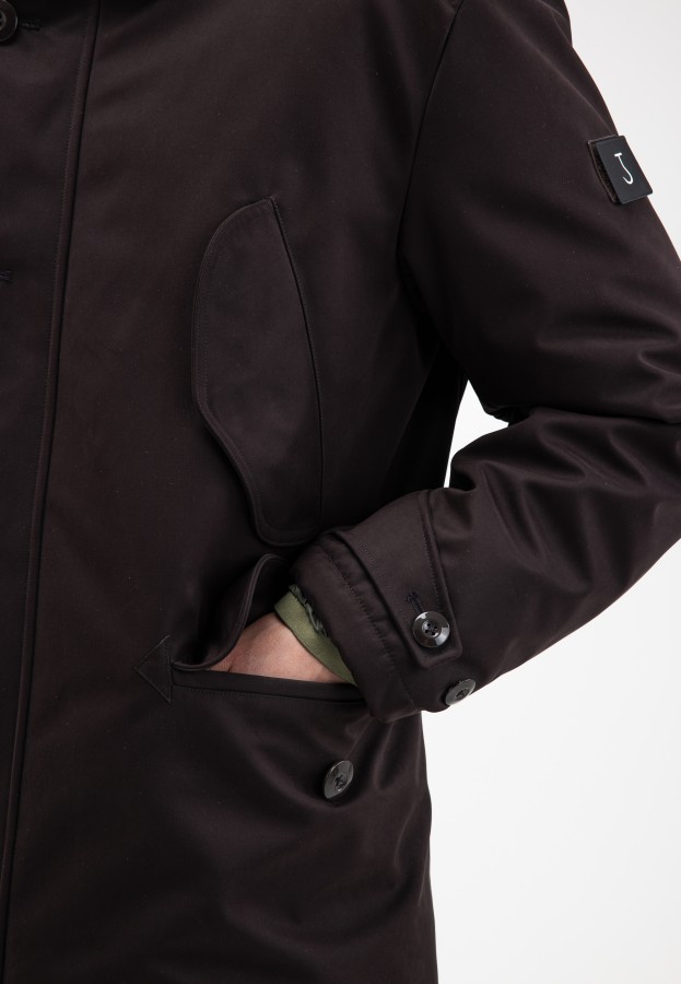Afbeelding van Knox Jacket M2627017 Topaz Brown 694 - Heren Parka - Butcher of Blue